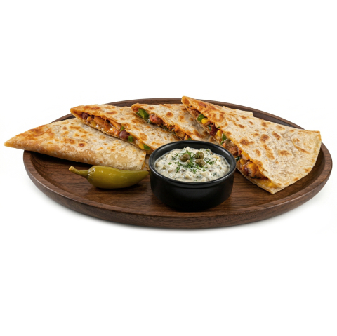 Кесадилья с курицей