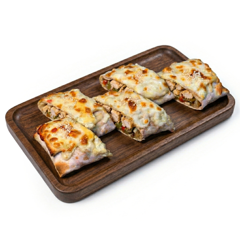 Шаурма запеченая с курицей