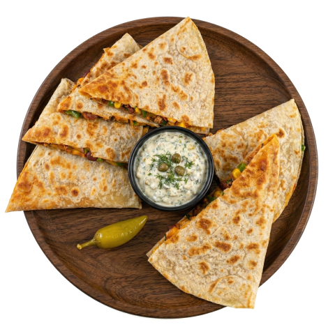 Кесадилья с говядиной