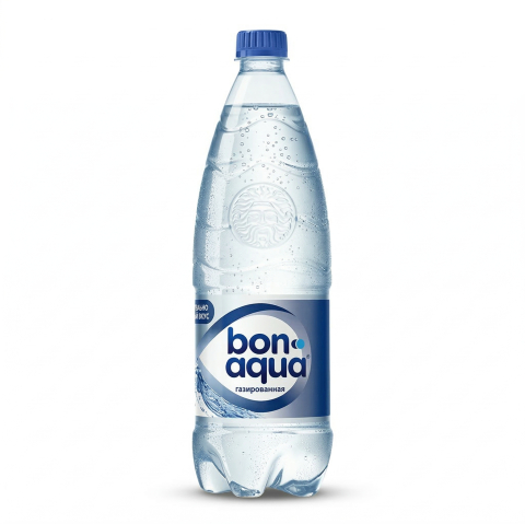 Вода Bonaqua газированная 1л